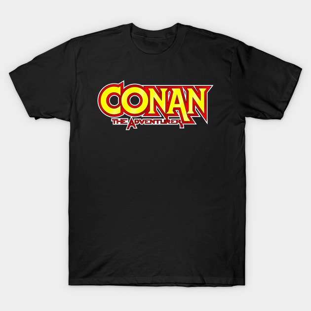 Conan The Adventurer T-Shirt by MalcolmDesigns